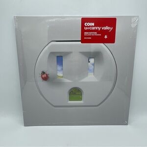 COIN Uncanny Valley Exclusive Urban Outfitters Red Vinyl LP New Sealed Cutouts